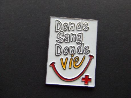 Rode Kruis Frankrijk Don de Sang Don de Vie